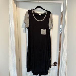 Lularoe black dress size small